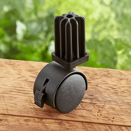 Weber locking caster