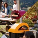 Comparison between a small outdoor oven and a large outdoor oven from Alfa Pizza Ovens