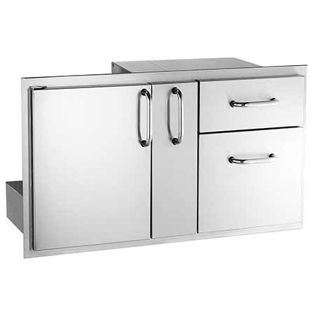 outdoor kitchen design doors and drawers