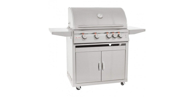Blaze 32-Inch Freestanding Gas Grill with Lights